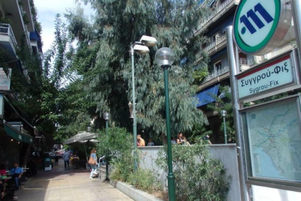 Stefanias Sunny Acropolis Studio On Drakou Pedestrian Atenas Exterior foto