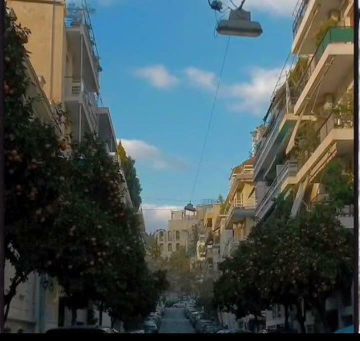 Stefanias Sunny Acropolis Studio On Drakou Pedestrian Atenas Exterior foto